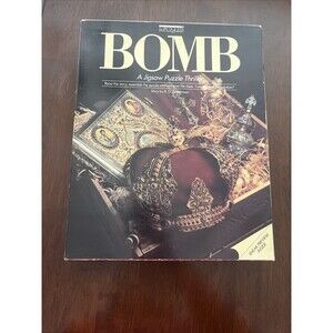 BOMB A Jigsaw Puzzle Thriller 1987 Read Story, Assemble Puzzle, Interpret Clues